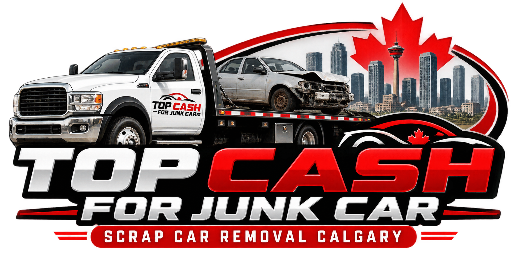 Top Cash For Junk Car Logo